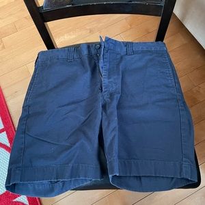 Shorts by J crew. Reade navy blue